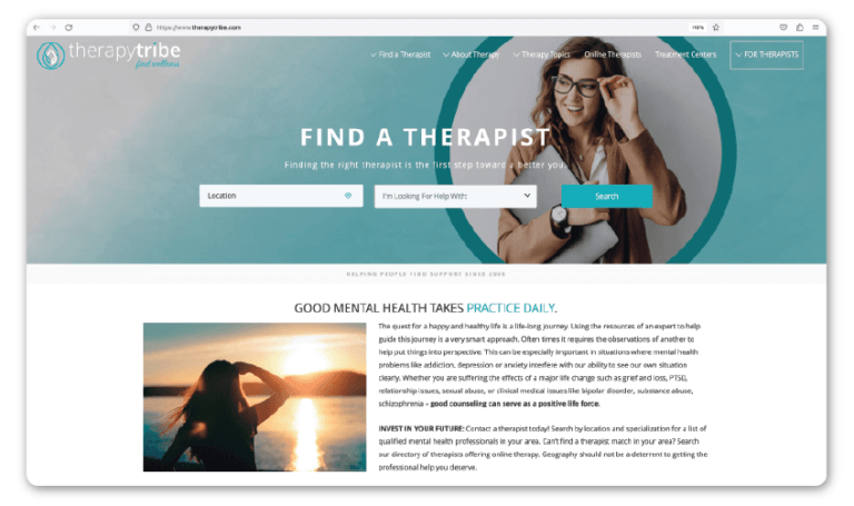 List Your Practice – TherapyTribe Member Registration – TherapyTribe